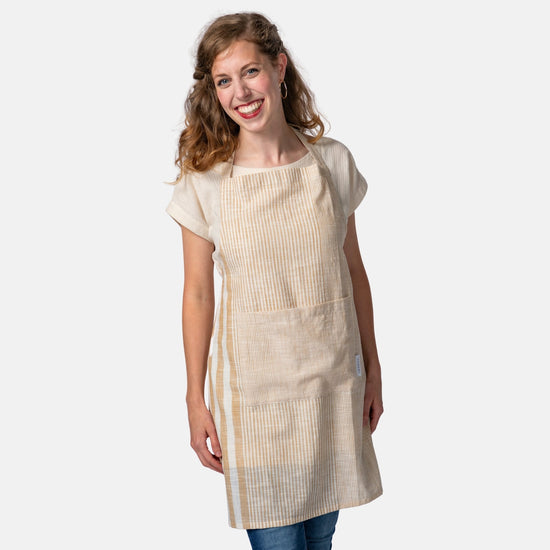 Eco Friendly Classic Apron from Remnant Fabrics | For Dignity